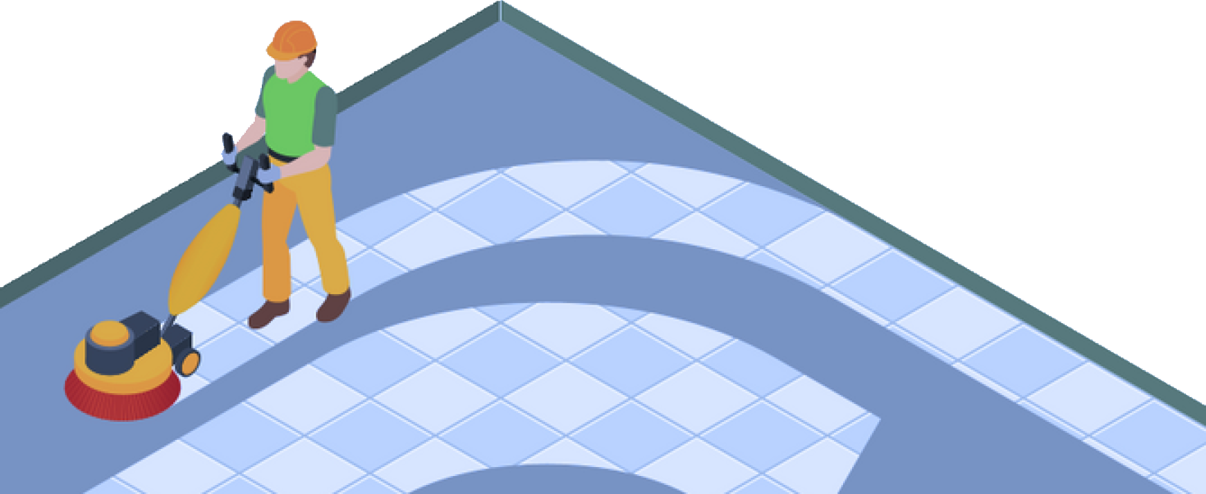 Hard floor restoration and polishing services